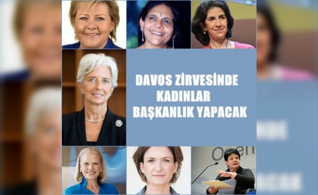 7 kadın Davos'un 2018 zirvesine başkanlık edecek