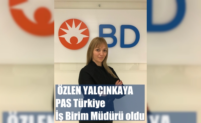Özlen Yalçınkaya, PAS Türkiye İş Birim Müdürü oldu