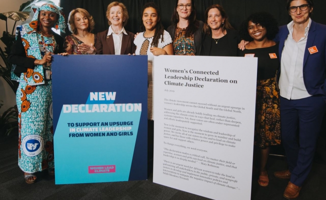Kadın liderlerden iklim adaleti için birlik ve dayanışma çağrısı