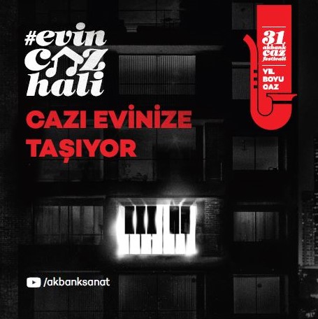 Akbank Evin Caz Hali Konserleri Yeni Yılda da Devam Ediyor