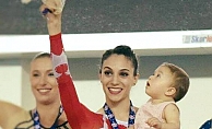 Dünya Artistik Cimnastik Şampiyonu Göksu Üçtaş Şanlı,"Kadın sporcu anne olunca sporu bırakmasın"