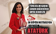 Türk Bilim Kadını Canan Dağdeviren BM’de konuştu: En büyük motivasyon kaynağım Atatürk