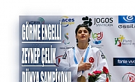 Görme engelli judocumuz Zeynep Çelik dünya şampiyonu oldu