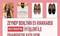Zeynep Benli'nin ev ayakkabısı Boyner'in 'İyi İşleri' ile Divarese'de satılıyor