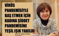 Prof.Dr. Yakın Ertürk, "Virüs Pandemisiyle Baş Etmek İçin Kadına Şiddet Pandemisine Yeşil Işık Yakıldı"