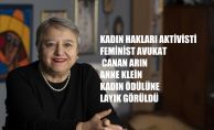 Kadın Hakları Aktivisti Feminist Avukat Canan Arın'a "Anne Klein Kadın Ödülü"